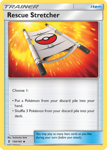 Rescue Stretcher (130/145) [Sun & Moon: Guardians Rising] Pokémon