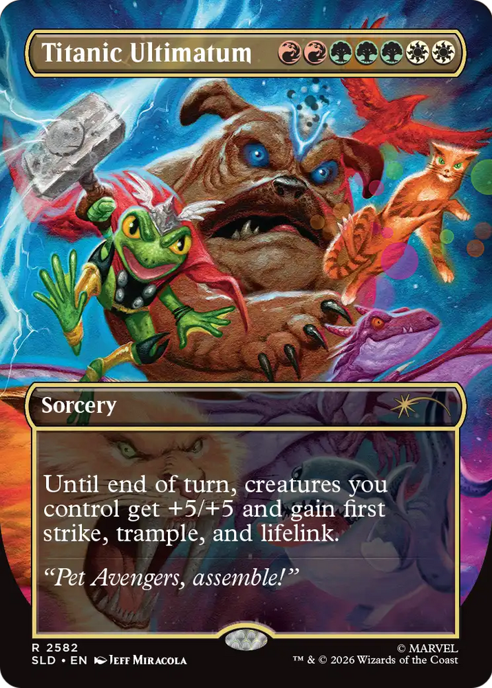 Titanic Ultimatum (2582) [Secret Lair Drop Series] Magic: The Gathering