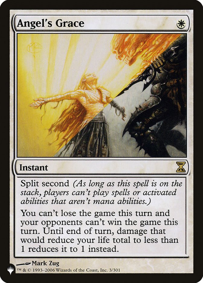 Angel's Grace [The List] Magic: The Gathering
