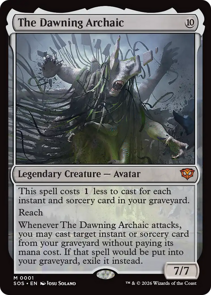 The Dawning Archaic [Secrets of Strixhaven] Magic: The Gathering