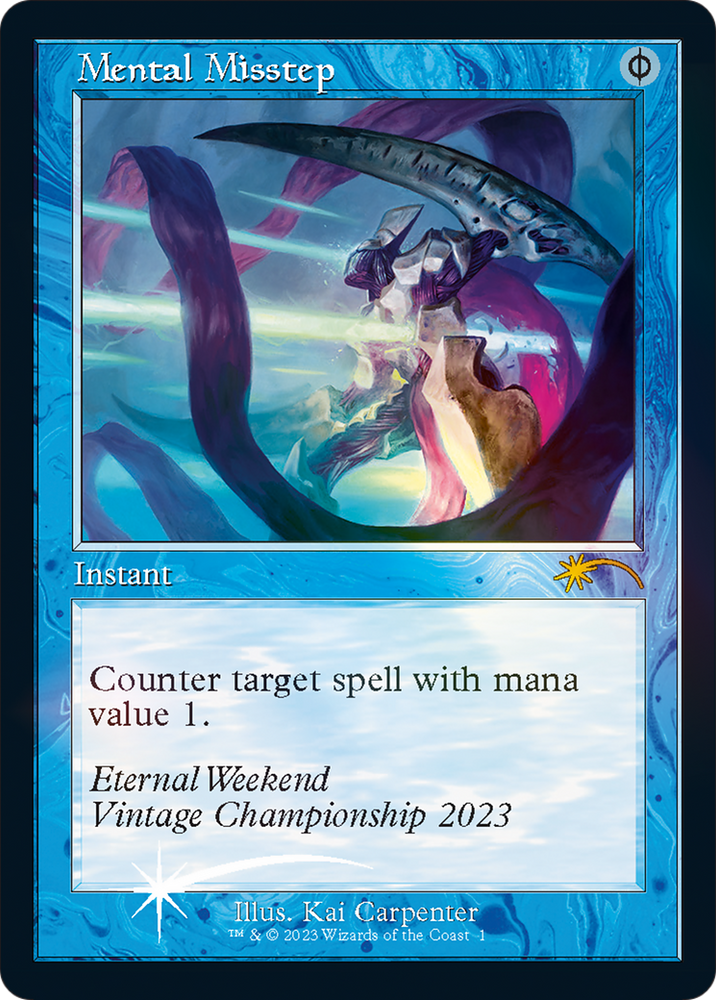 Mental Misstep (Retro) [MagicFest 2023] Magic: The Gathering