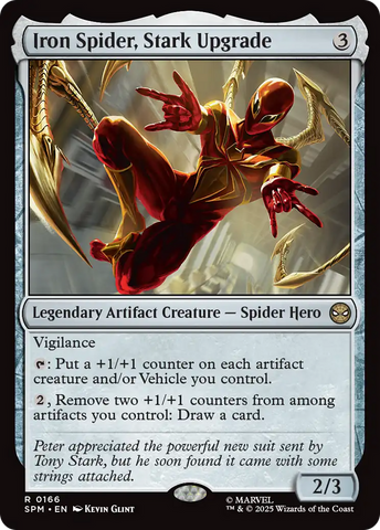 Iron Spider, Stark Upgrade [Marvel's Spider-Man] Magic: The Gathering
