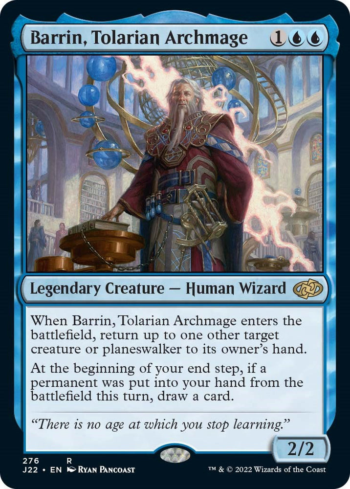 Barrin, Tolarian Archmage [Jumpstart 2022] Magic: The Gathering