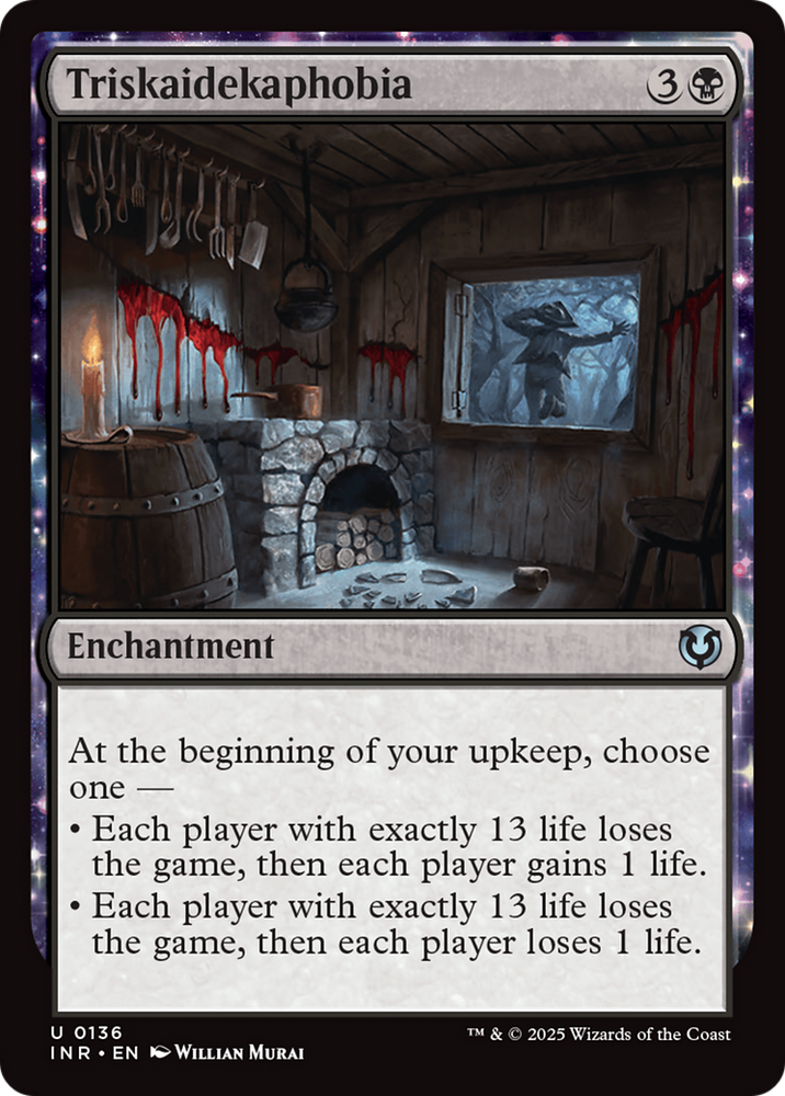 Triskaidekaphobia [Innistrad Remastered] Magic: The Gathering