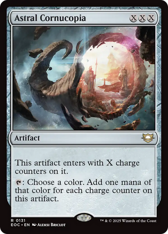 Astral Cornucopia [Edge of Eternities Commander] Magic: The Gathering
