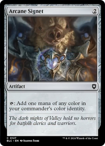 Arcane Signet [Bloomburrow Commander] Magic: The Gathering