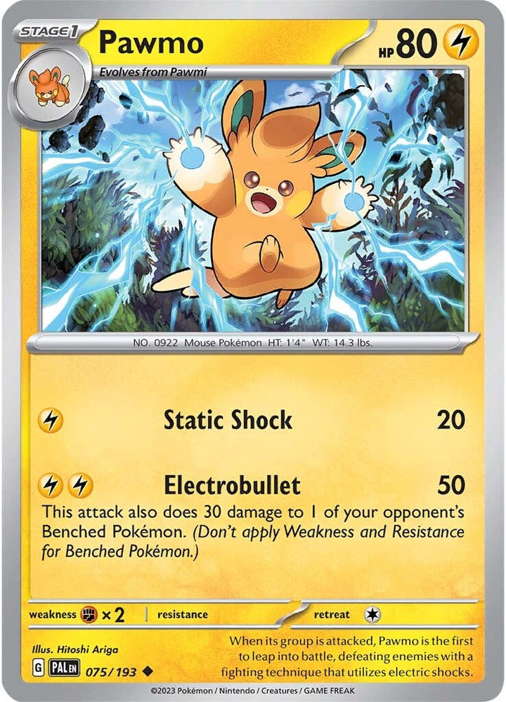 Pawmo (075/193) [Scarlet & Violet: Paldea Evolved] Pokémon