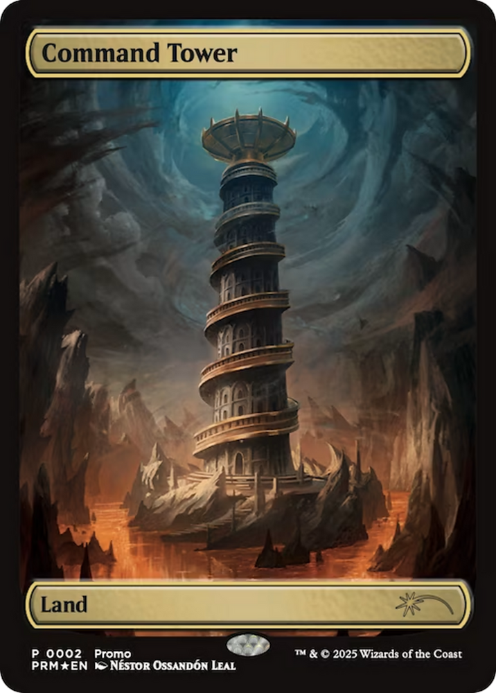 Command Tower [Wizards Play Network 2025] Magic: The Gathering