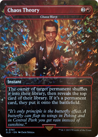 Chaos Theory - Chaos Warp [Secret Lair Drop Series] Magic: The Gathering