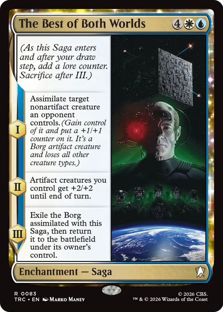 The Best of Both Worlds (Surge Foil) [Star Trek Commander] Magic: The Gathering