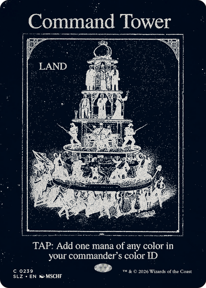 Command Tower (0239) [Secret Lair x MSCHF: The Zeta Set] Magic: The Gathering
