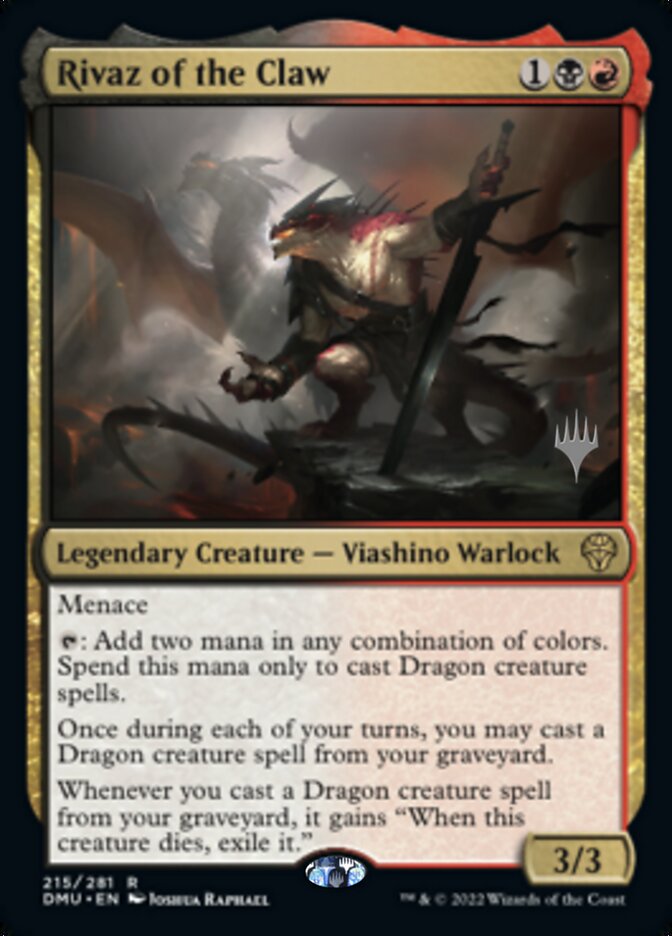 Rivaz of the Claw (Promo Pack) [Dominaria United Promos] Magic: The Gathering