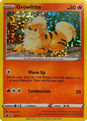 Growlithe (4/15) [McDonald's Promos: Match Battle] Pokémon
