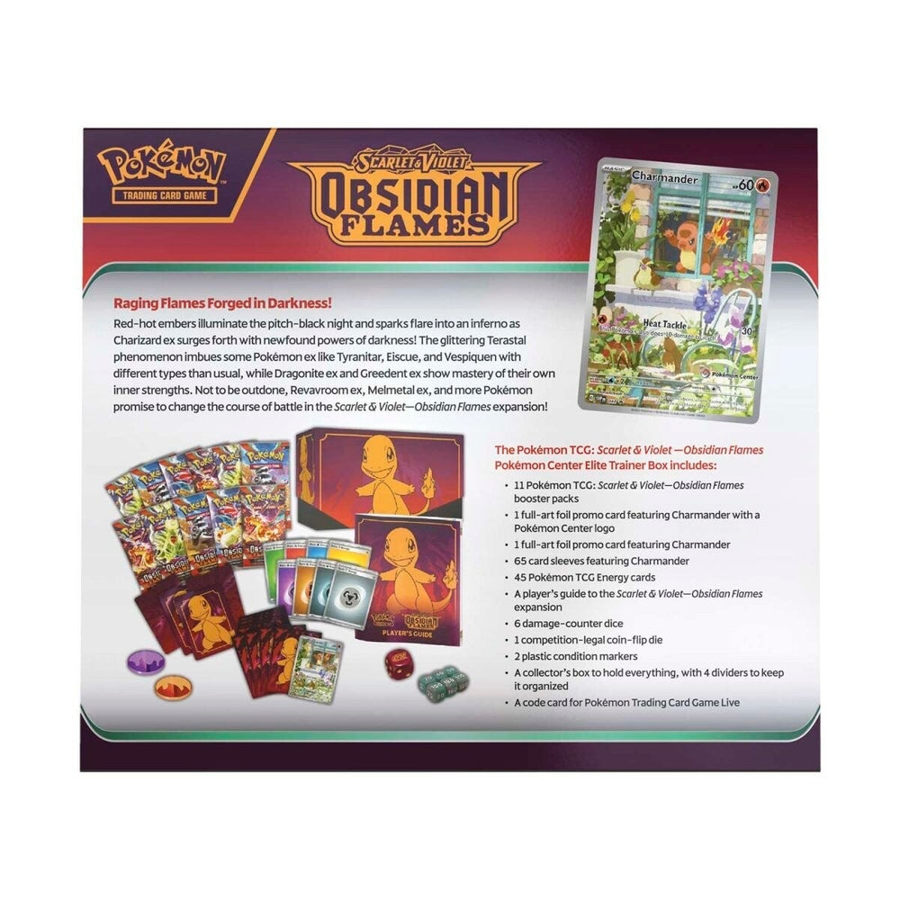 Scarlet & Violet: Obsidian Flames - Elite Trainer Box (Pokemon Center Exclusive) Pokémon