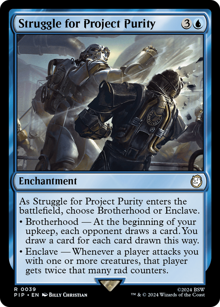 Struggle for Project Purity [Fallout] Magic: The Gathering