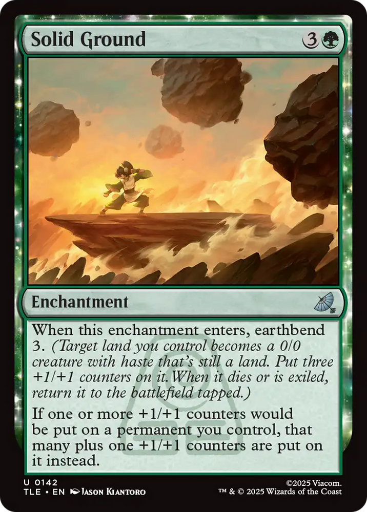 Solid Ground [Avatar: The Last Airbender: Eternal-Legal] Magic: The Gathering