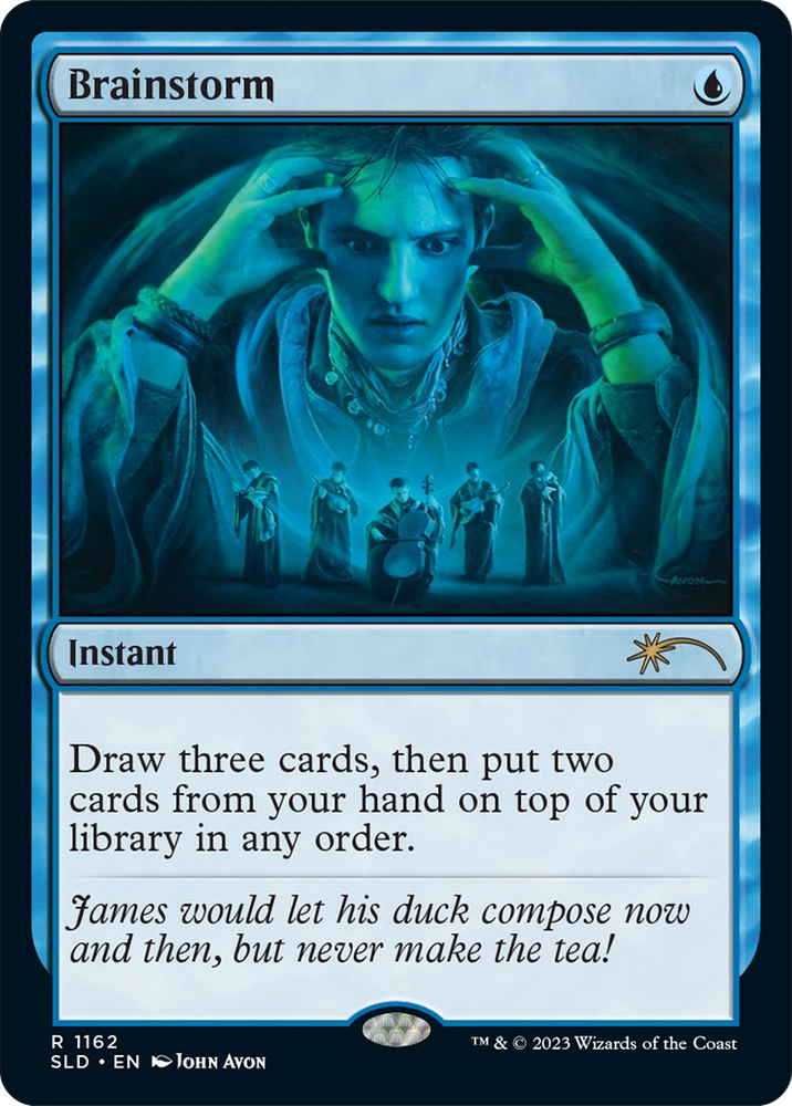 Brainstorm (1162) [Secret Lair Drop Series] Magic: The Gathering