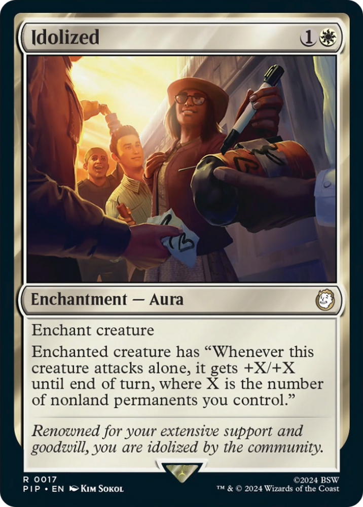 Idolized [Fallout] Magic: The Gathering
