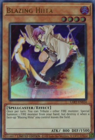 Blazing Hiita [LART-EN034] Common Yu-Gi-Oh!