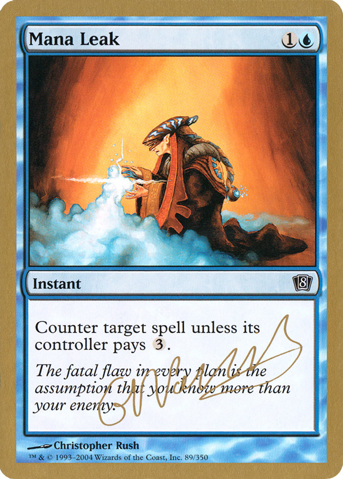 Mana Leak (Gabriel Nassif) [World Championship Decks 2004] Magic: The Gathering