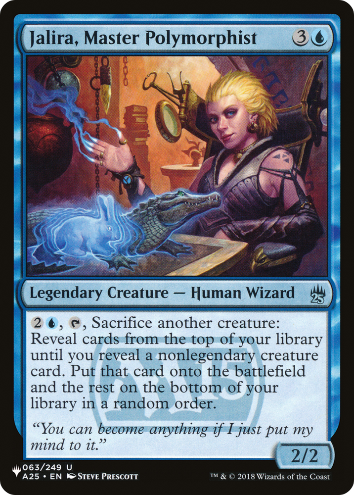 Jalira, Master Polymorphist [The List] Magic: The Gathering