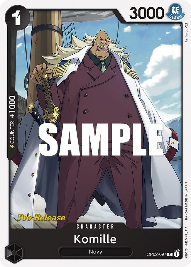 Komille [Paramount War Pre-Release Cards] Bandai