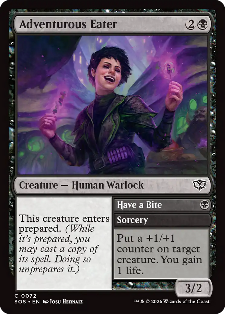 Adventurous Eater [Secrets of Strixhaven] Magic: The Gathering
