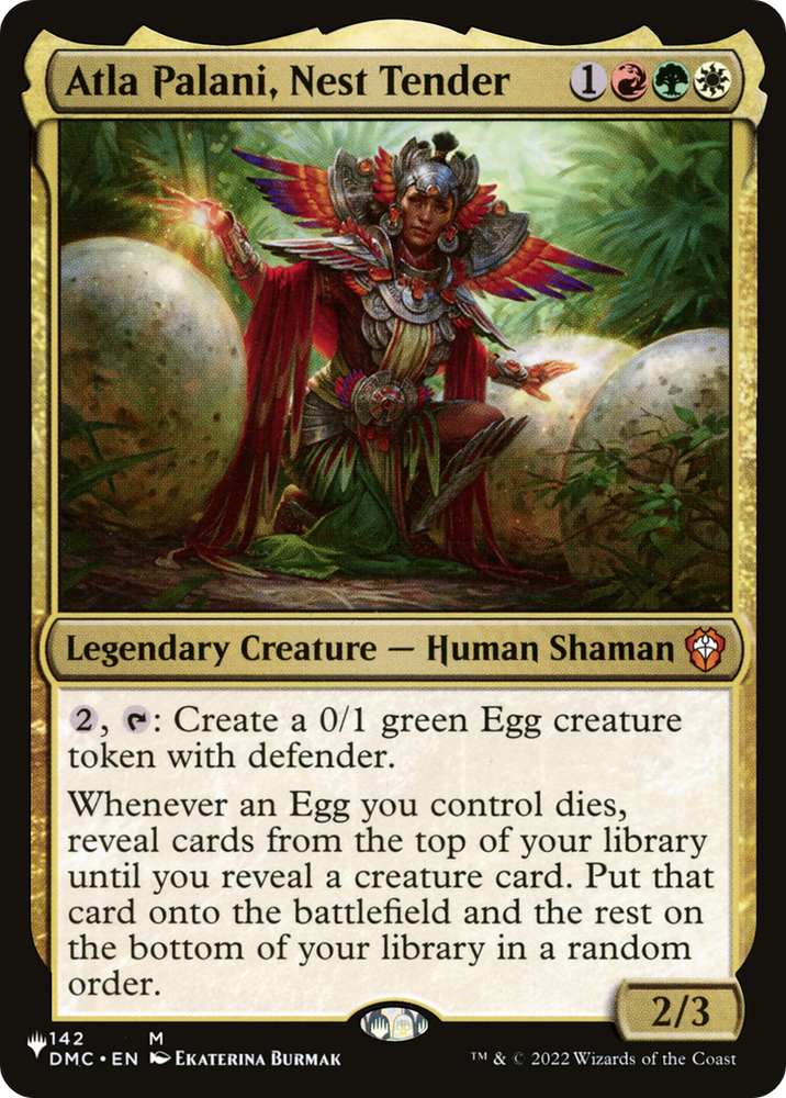 Atla Palani, Nest Tender (DMC) [The List] Magic: The Gathering
