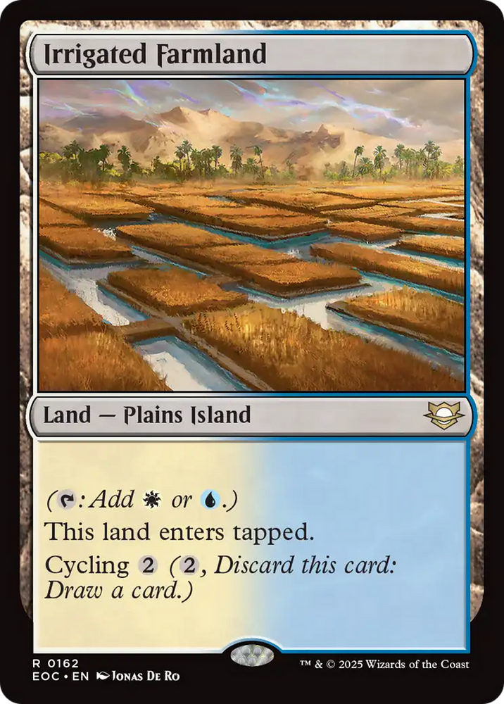 Irrigated Farmland [Edge of Eternities Commander] Magic: The Gathering