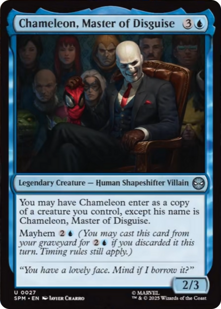 Chameleon, Master of Disguise [Marvel's Spider-Man] Magic: The Gathering