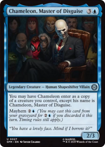 Chameleon, Master of Disguise [Marvel's Spider-Man] Magic: The Gathering