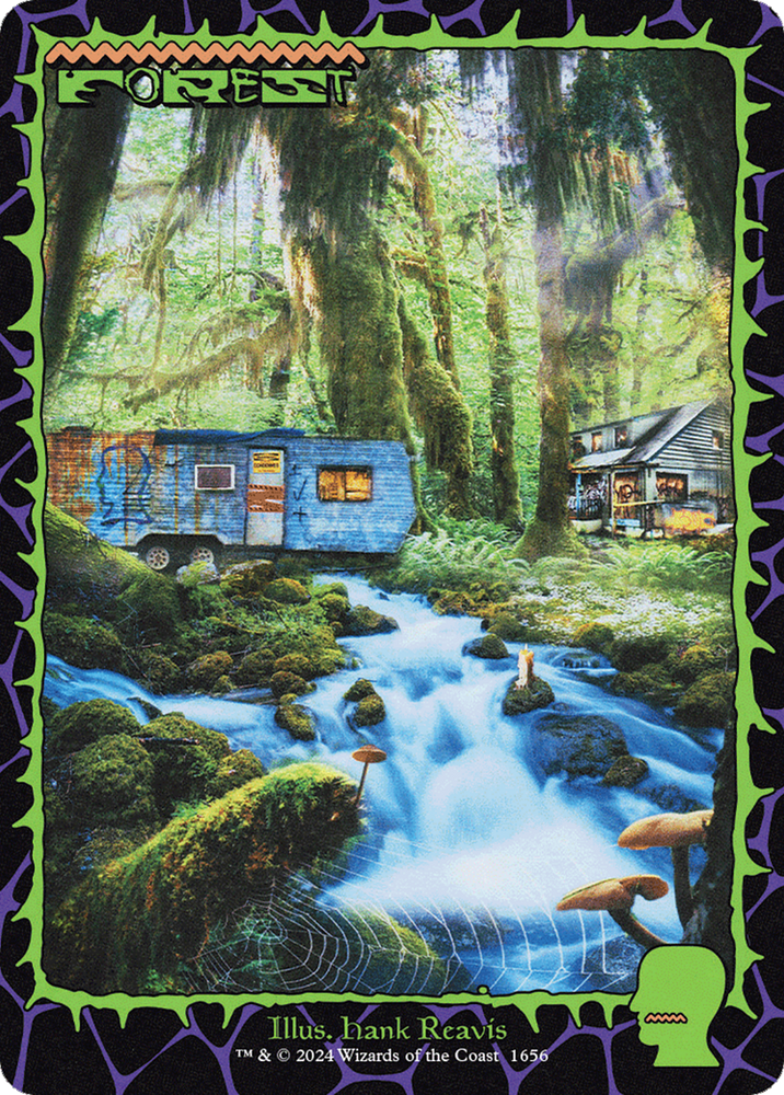 Forest (1656) [Secret Lair Drop Series] Magic: The Gathering
