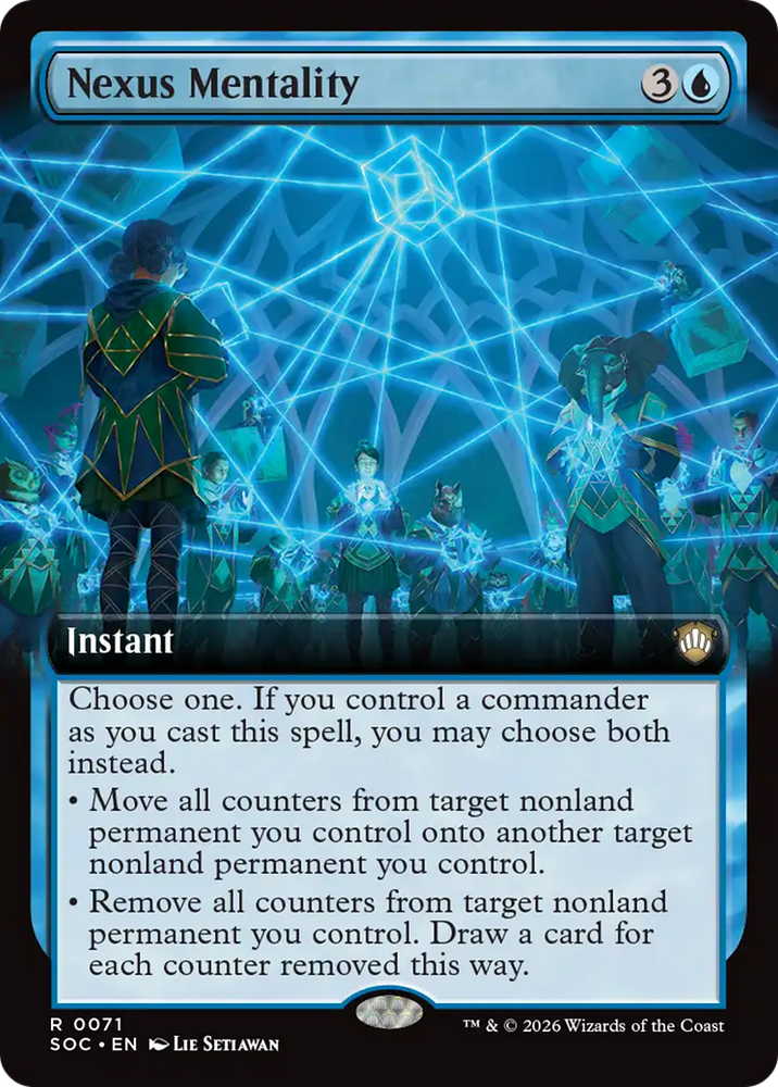 Nexus Mentality (Extended Art) [Secrets of Strixhaven Commander] Magic: The Gathering