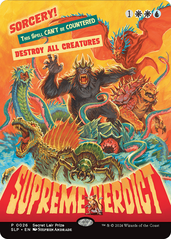 Supreme Verdict [Secret Lair Showdown] Magic: The Gathering