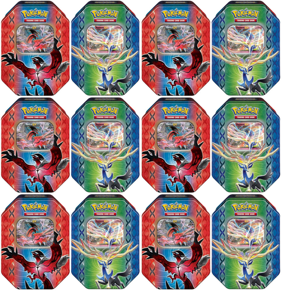 Legends of Kalos Collector's Tins Display Pokémon