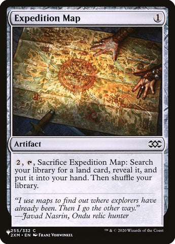 Expedition Map [The List] Magic: The Gathering