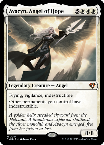 Avacyn, Angel of Hope [Commander Masters] Magic: The Gathering