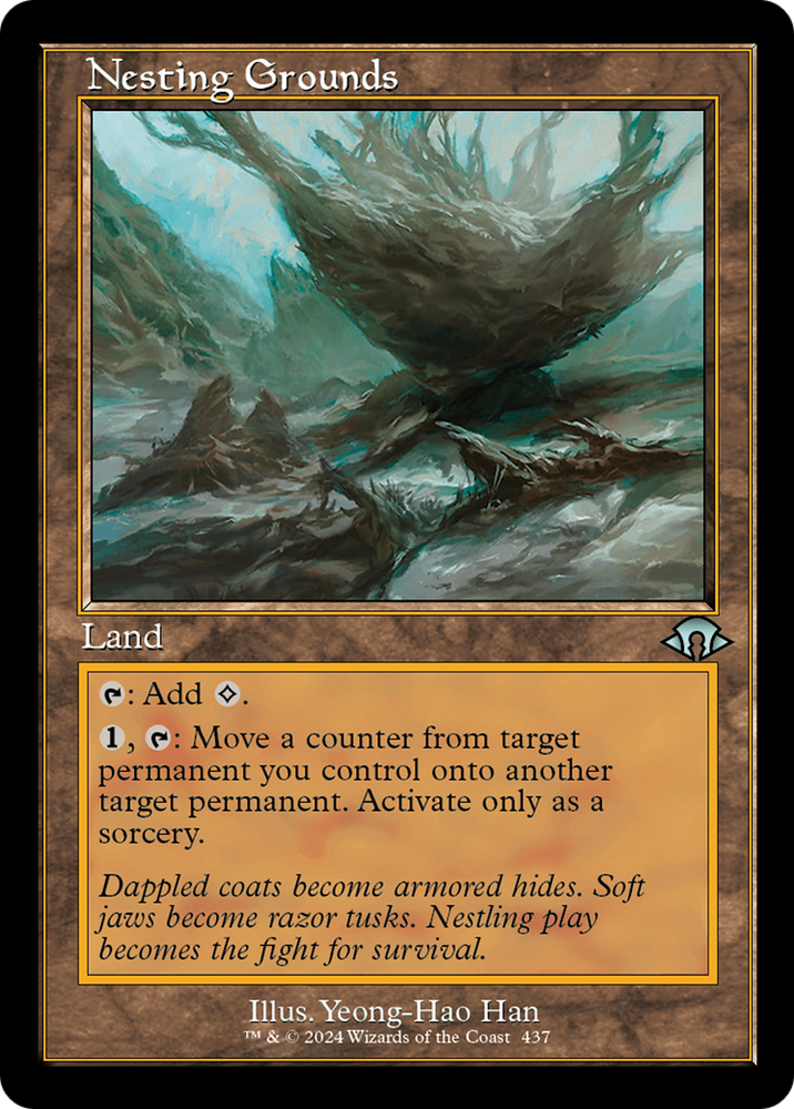 Nesting Grounds (Retro Frame) [Modern Horizons 3] Magic: The Gathering