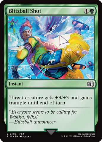 Blitzball Shot [FINAL FANTASY] Magic: The Gathering