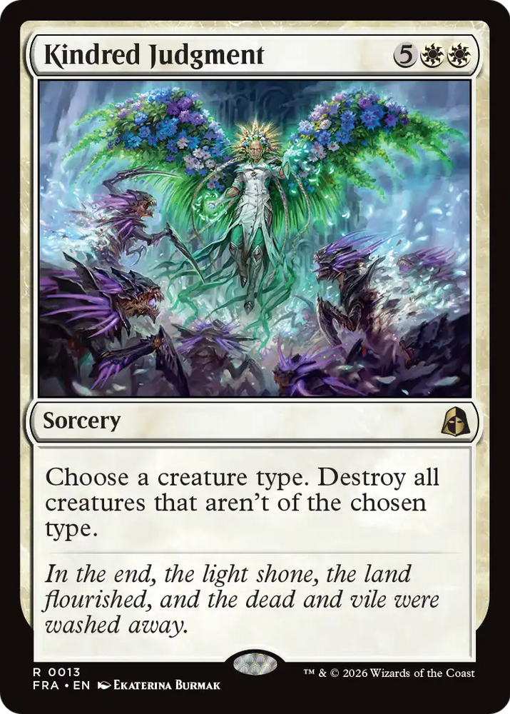 Kindred Judgment [Reality Fracture] Magic: The Gathering