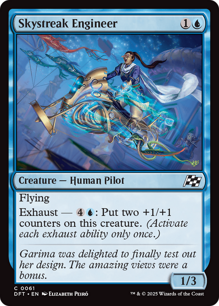 Skystreak Engineer [Aetherdrift] Magic: The Gathering