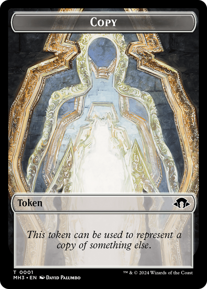 Eldrazi Spawn // Copy Double-Sided Token [Modern Horizons 3 Tokens] Magic: The Gathering