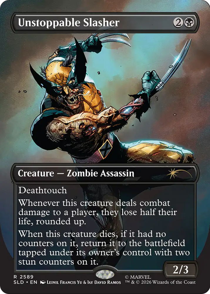 Unstoppable Slasher [Secret Lair Drop Series] Magic: The Gathering