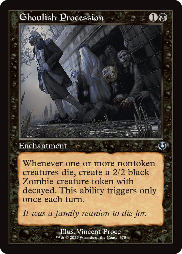 Ghoulish Procession (Retro Frame) [Innistrad Remastered] Magic: The Gathering