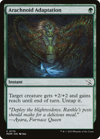 Arachnoid Adaptation [March of the Machine] Magic: The Gathering