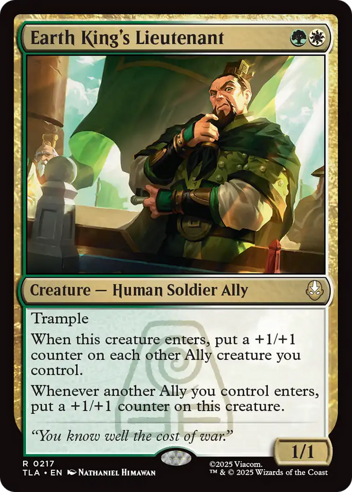 Earth King's Lieutenant [Avatar: The Last Airbender] Magic: The Gathering