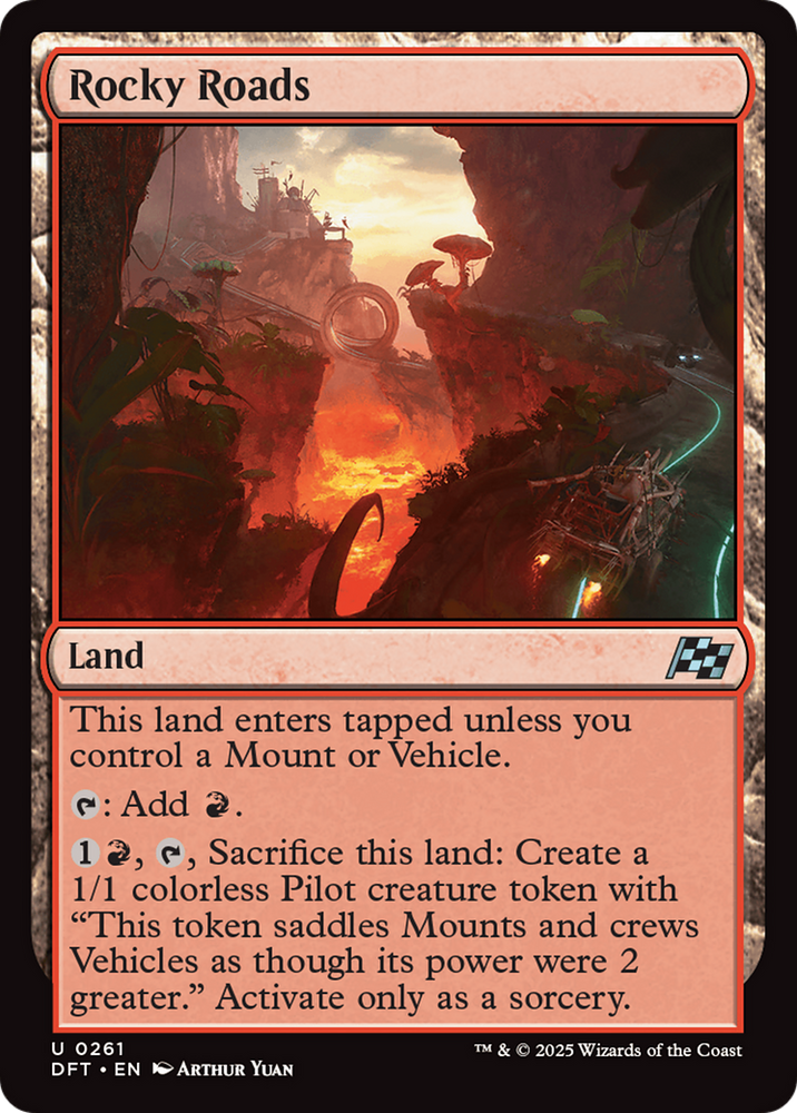 Rocky Roads [Aetherdrift] Magic: The Gathering