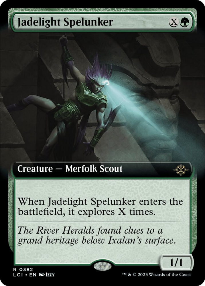 Jadelight Spelunker (Extended Art) [The Lost Caverns of Ixalan] Magic: The Gathering