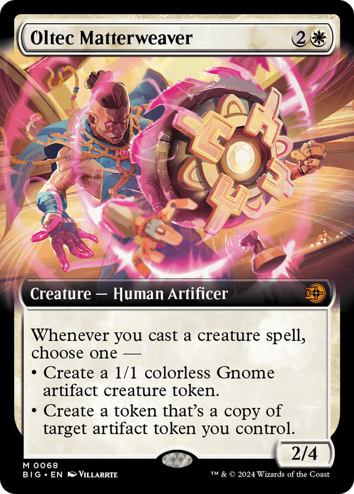 Oltec Matterweaver (Extended Art) [Outlaws of Thunder Junction: The Big Score] Magic: The Gathering