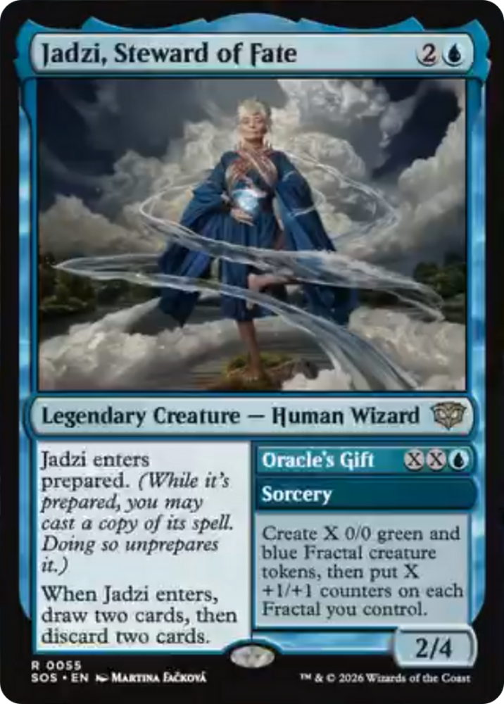 Jadzi, Steward of Fate [Secrets of Strixhaven] Magic: The Gathering